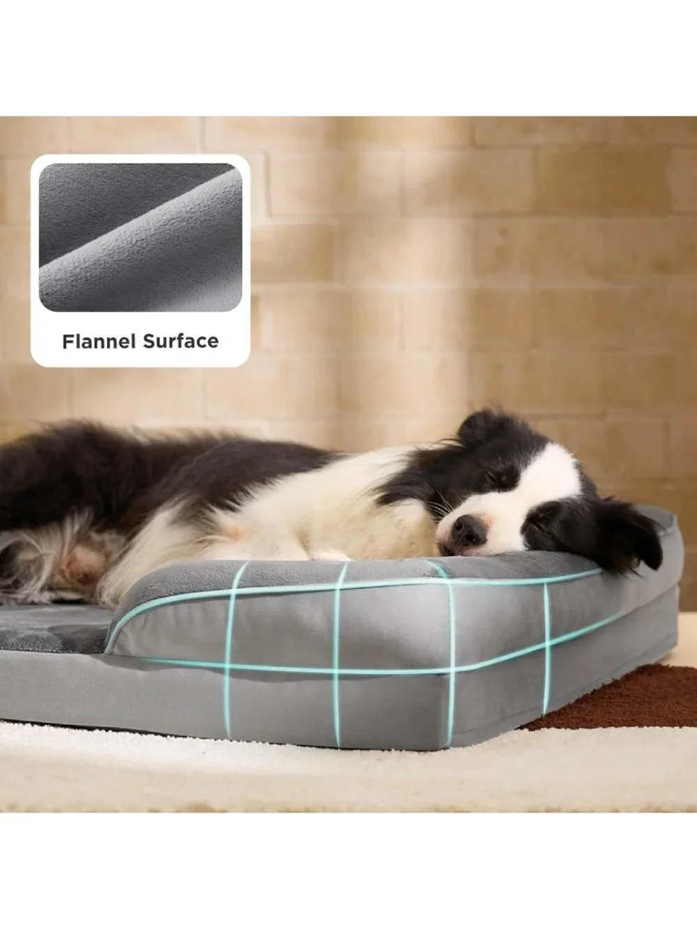 New Orthopedic Dog Bed for Extra Large Dogs - XL Washable Dog Sofa Beds Large